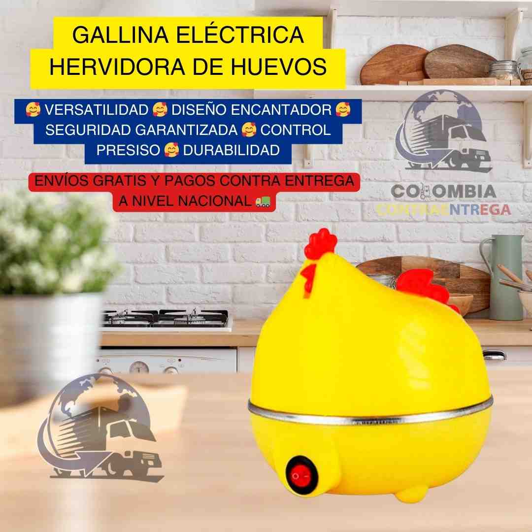 Maquina para Hervir Huevos a Vapor Eléctrica Estilo Gallina